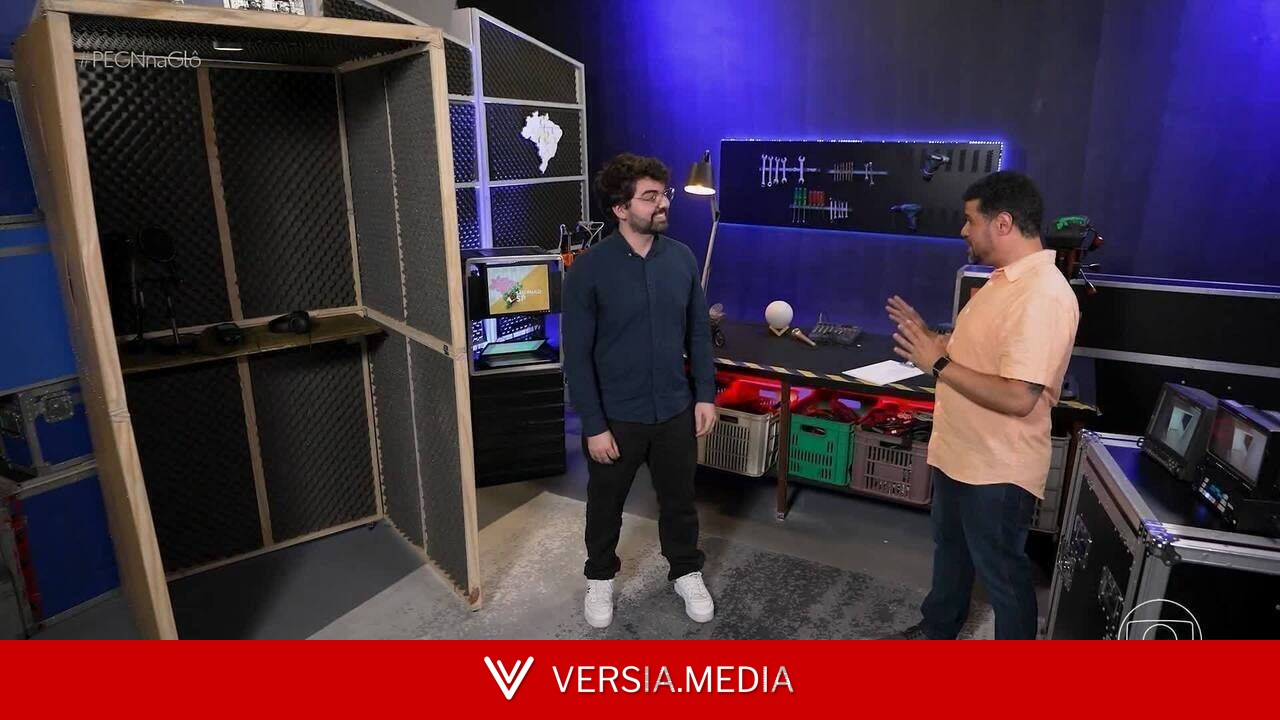 De ator a empreendedor: ele criou cabine acústica portátil e fatura R$ 15 mil por mês