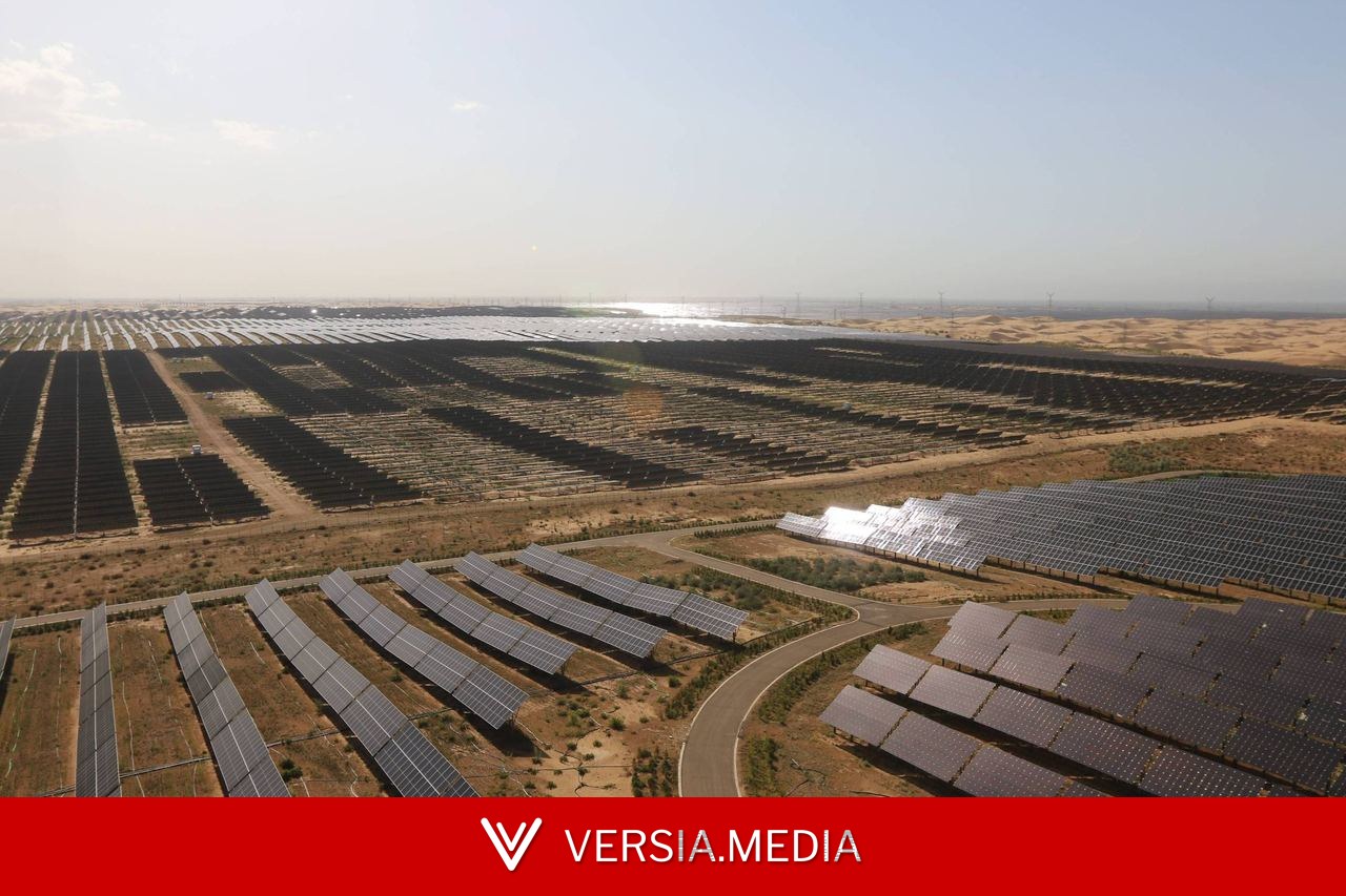 China usa deserto para construir 'muralha solar' e abastecer cidades com energia limpa
