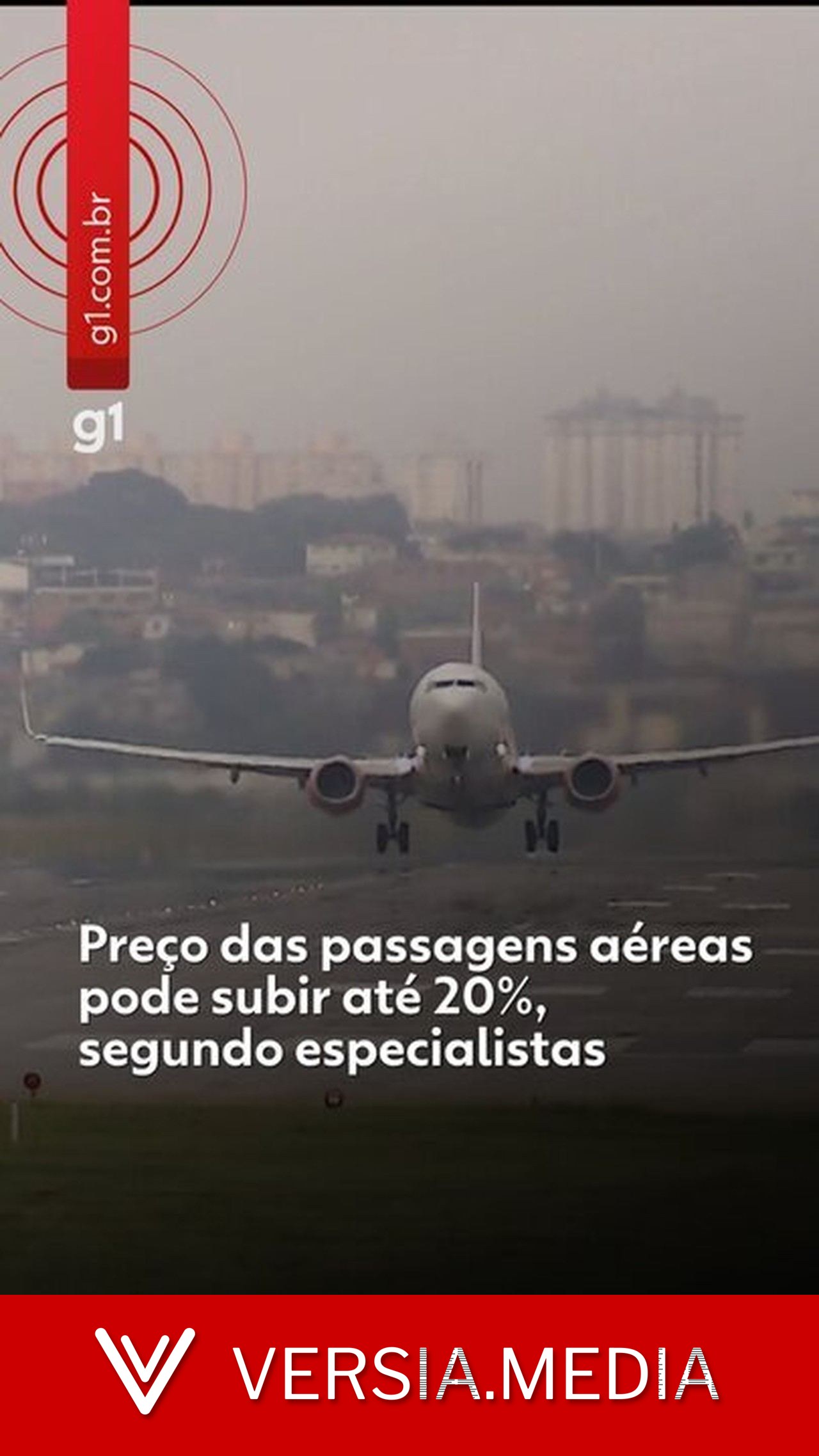 Passagem aérea: voo doméstico sobe 11% em um ano e custa, em média, mais de R$ 630 no Brasil