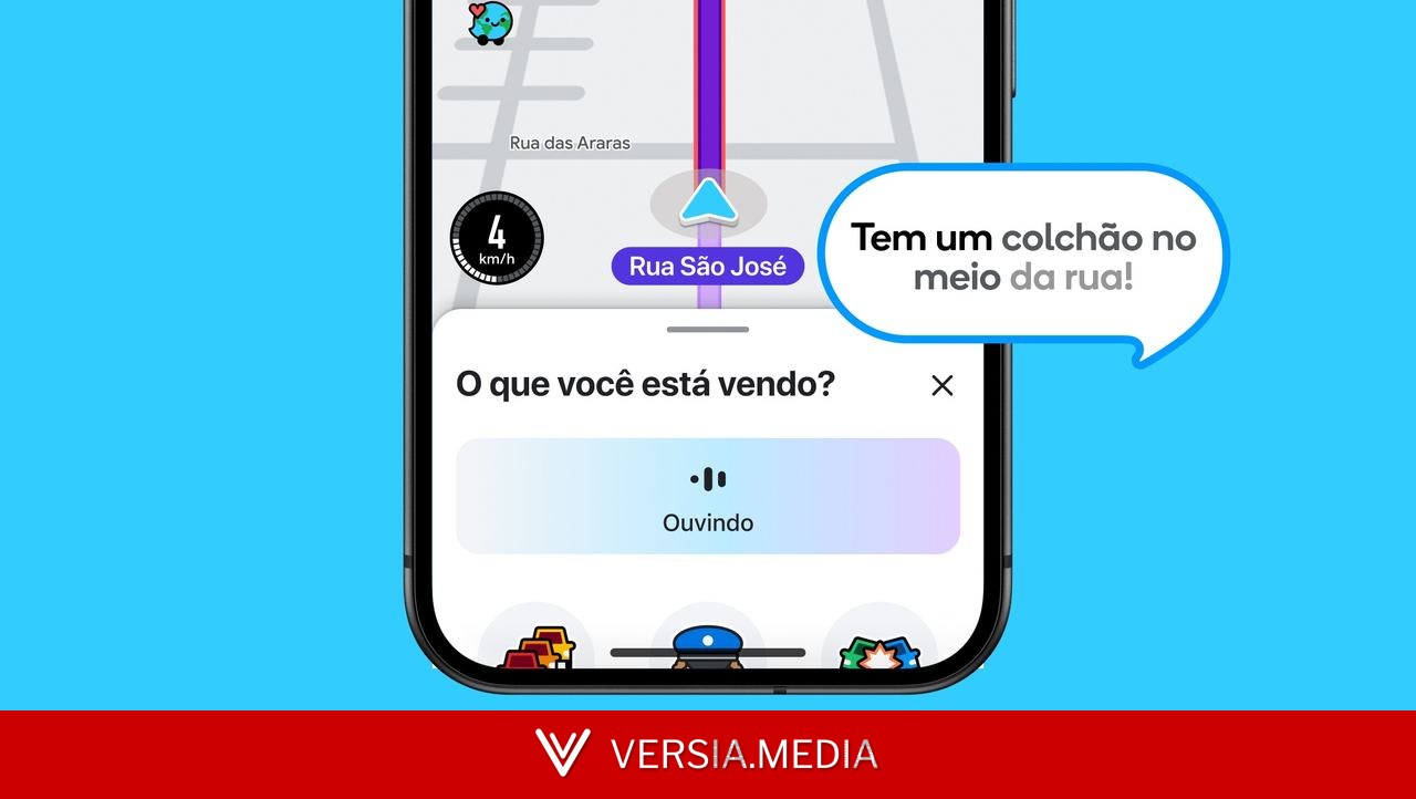 Waze ganha IA para motoristas conversarem com o app, modo moto e novo controle de voz no Brasil