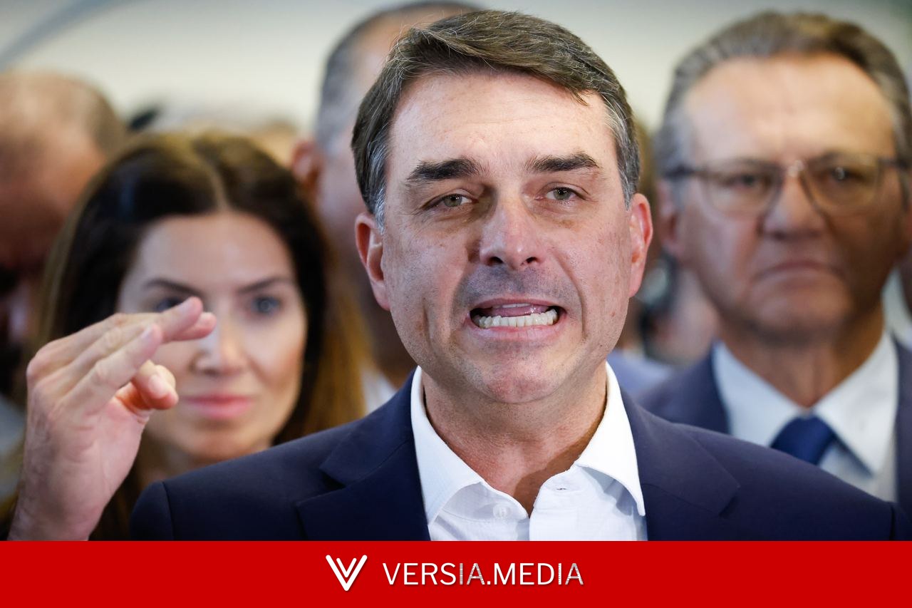 Flávio volta a criticar Lula ao comentar post de Rubio que indica tarifaço como ato político