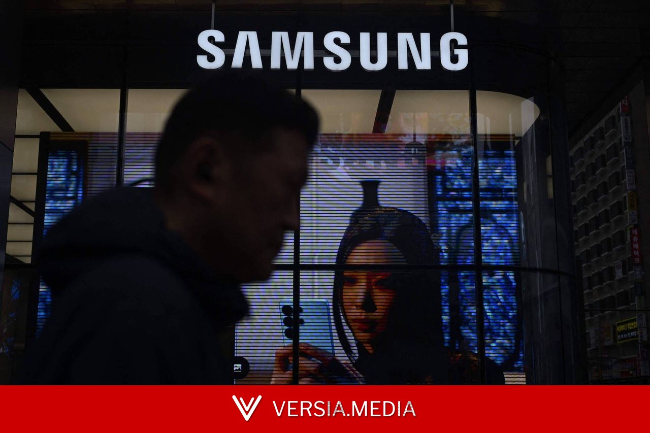 Samsung vê lucro aumentar 19 vezes, mas ações desabam 8% e puxam queda da Bolsa de Seul