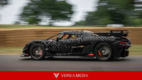 Carro esportivo de Lego em tamanho real atinge 111 km/h e quebra recorde de velocidade